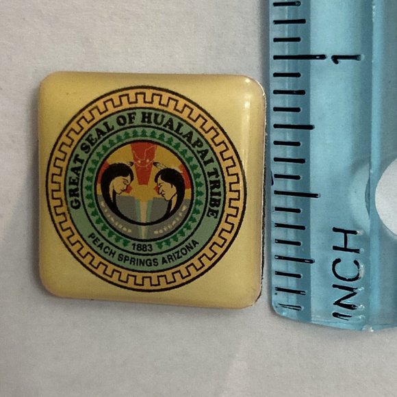 Great Seal of Hualapai Tribe Refrigerator Magnet Grand Canyon Travel Souvenir - Picture 2 of 4